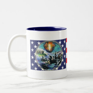 Rebellion Tasse der US-Flagge