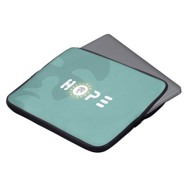Rebellious Hope | 15" Laptop-Siebtasche Laptopschutzhülle (Vorne Oben)