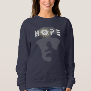 Rebellious Hope   Frauen Sweatshirt