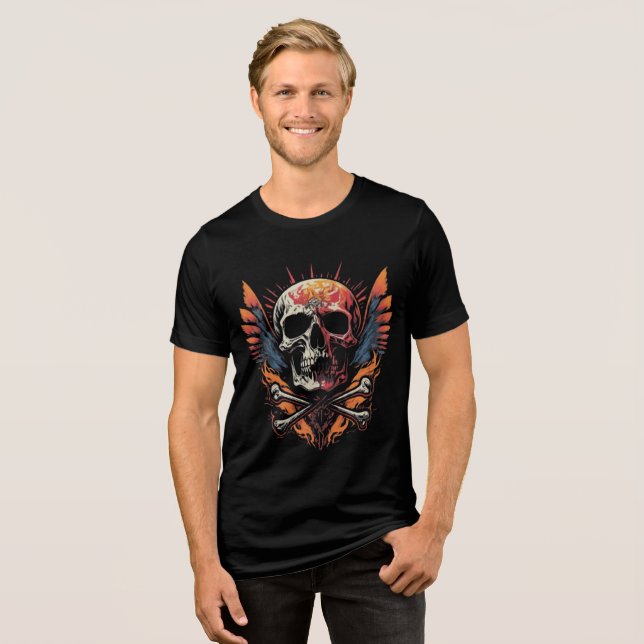 Rebellious Rock & Roll 2 T - Shirt (Vorderseite voll)