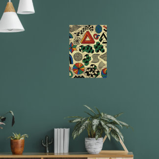 Rebellische Geometrien Poster