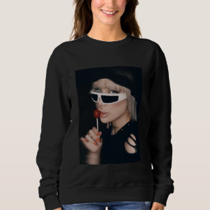 Rebellische Prinzessin Stimmungs-Sweatshirt Sweatshirt