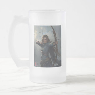 Rebellischer Bogenschütze Mattierte Tasse – Warrio
