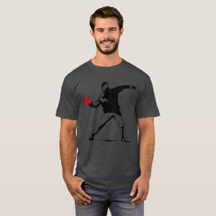 Rebellischer Wurf eines Flammenden Sterns Street A T-Shirt