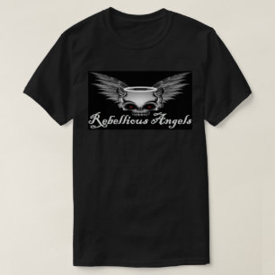 REBELLISCHES ENGELS-LUX-LOGO-T-SHIRT T-Shirt