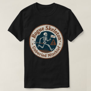 Rebellisches Skelett Unbegrabenes Unheil T-Shirt