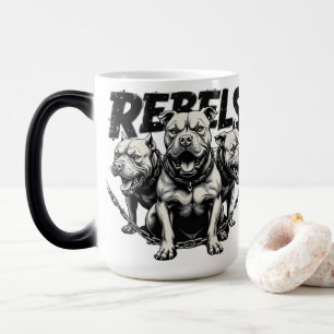 Rebels-Pitt Bull Lovers Verwandlungstasse
