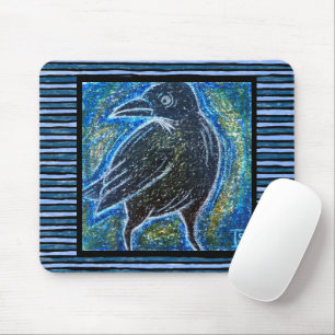 Reben in Ölpastel Mousepad