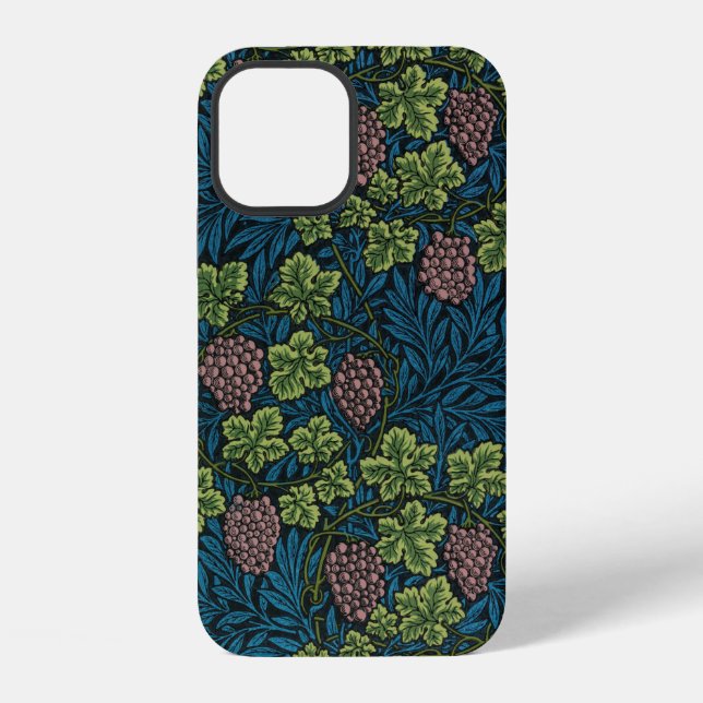 Rebenmuster, William Morris iPhone Hülle (Rückseite)
