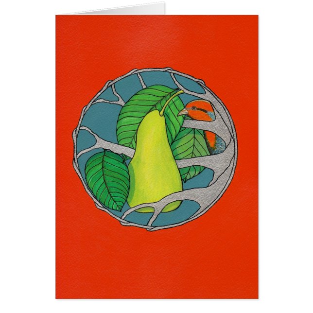 Rebhuhn-und Birnen-Baum (Vorne)