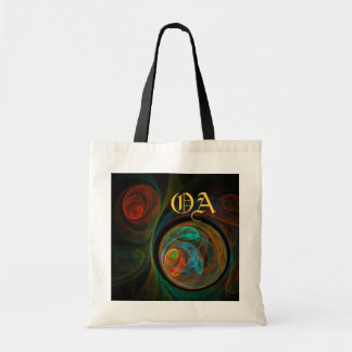 Rebirth Abstrakt Art Monogram Bag Tragetasche
