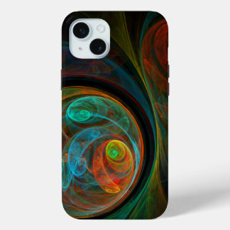 Rebirth Blue Abstrakt Art Case-Mate iPhone Hülle