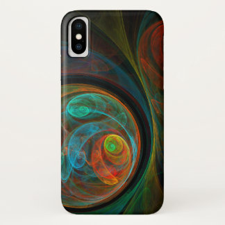 Rebirth Blue Abstrakt Art Case-Mate iPhone Hülle