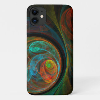 Rebirth Blue Abstrakt Art Case-Mate iPhone Hülle
