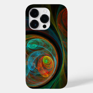 Rebirth Blue Abstrakt Art Case-Mate iPhone 14 Pro Hülle