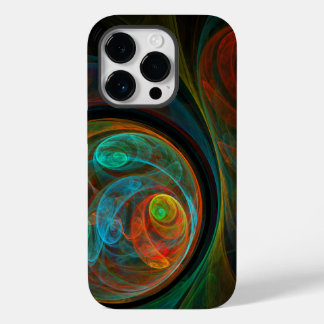 Rebirth Blue Abstrakt Art Case-Mate iPhone 14 Pro Hülle