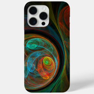 Rebirth Blue Abstrakt Art Case-Mate iPhone Hülle