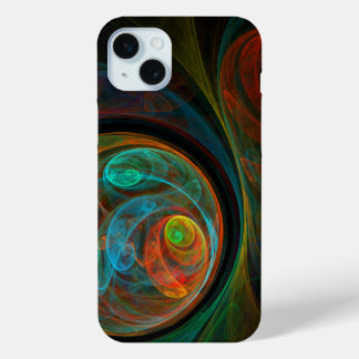 Rebirth Blue Abstrakt Art Case-Mate iPhone Hülle