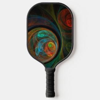 Rebirth Blue Abstrakt Art Pickleball Schläger