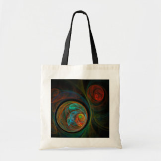 Rebirth Blue Abstrakt Art Toag Tragetasche