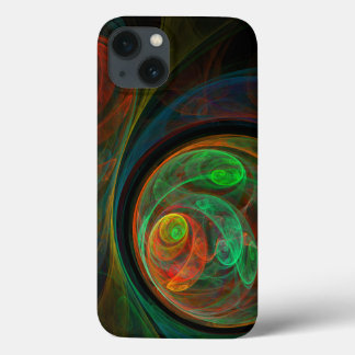 Rebirth Green Abstrakt Art Case-Mate iPhone Hülle