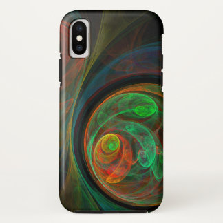 Rebirth Green Abstrakt Art Case-Mate iPhone Hülle