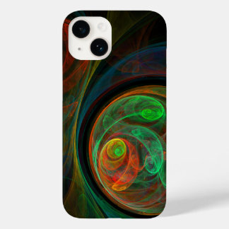Rebirth Green Abstrakt Art Case-Mate iPhone 14 Hülle