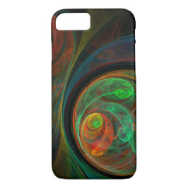 Rebirth Green Abstrakt Art Case-Mate iPhone Hülle