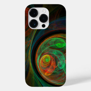 Rebirth Green Abstrakt Art Case-Mate iPhone 14 Pro Hülle