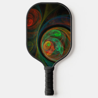 Rebirth Green Abstrakt Art Pickleball Schläger