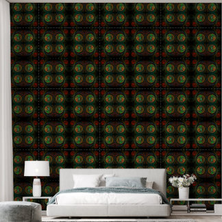 Rebirth Green Abstrakt Art Tapete