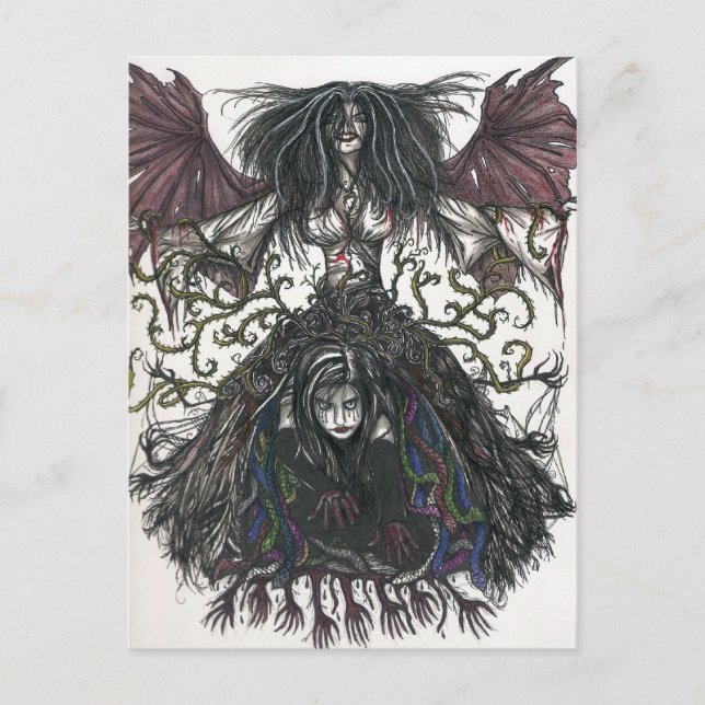 Rebirth Postcard Postkarte (Vorderseite)