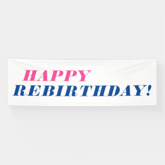 Rebirthday | Banner zum Krebsüberleben