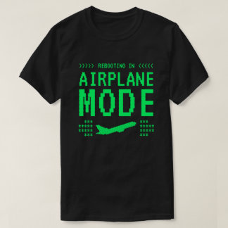 Reboot Screen Airplane Mode T-Shirt