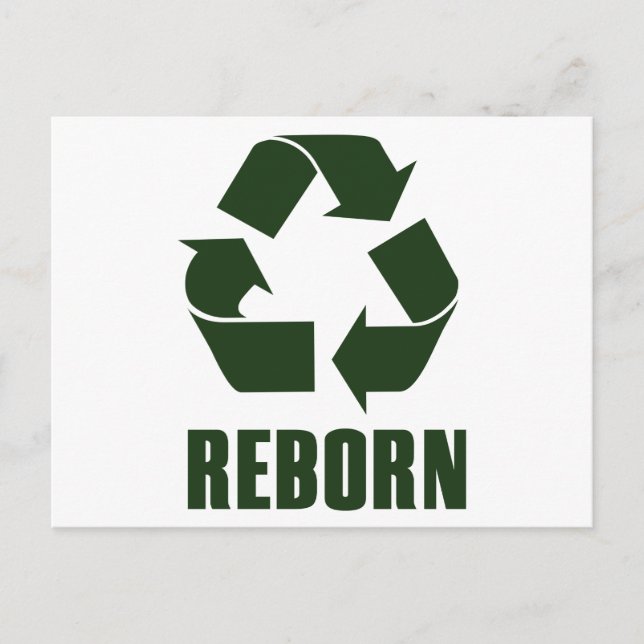 Reborn Postkarte (Vorderseite)