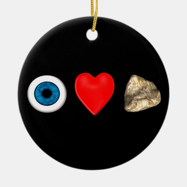 Rebus für Physiker Keramikornament (Vorne)