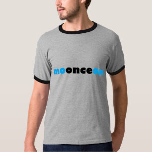 Rebus-Puzzlespiel: Einmal in einem blauen Mond T-Shirt