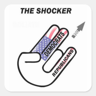 REC QUADRATISCHER AUFKLEBER