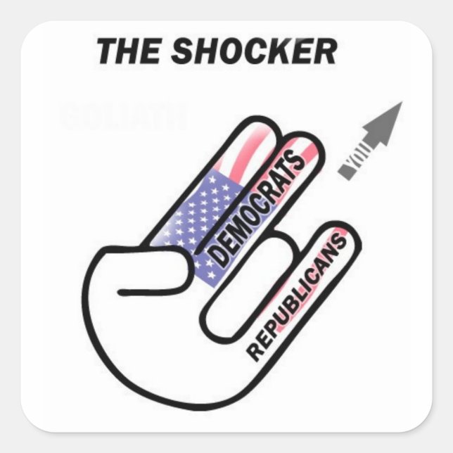 REC QUADRATISCHER AUFKLEBER (Vorderseite)