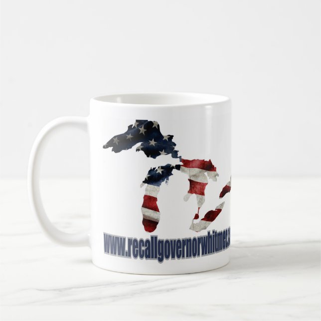 recallGovernorwhitmer.com Tasse (Links)