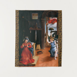 RECANATI ANNUNCIATION by Lorenzo Lotto Tapestry Wandteppich