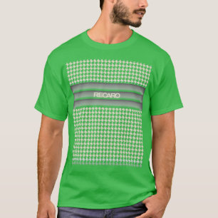 Recaro Sitz mit Houndstooth-Bezug T-Shirt