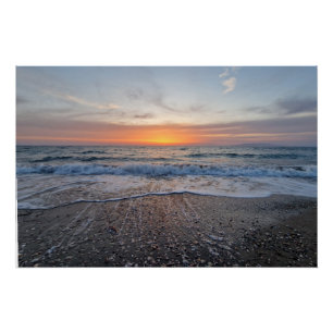 Receding waves poster