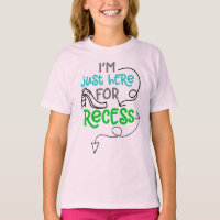 Recess - Girls' Hanes TAGLESS® T - Shirt