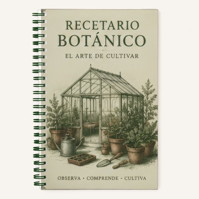 recetario botanico notizbuch (Vorderseite)