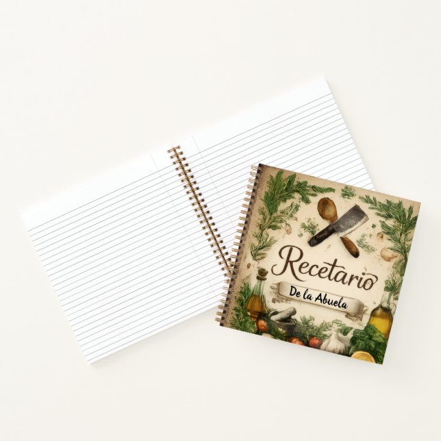 recetario de la abuela notizbuch (Innenseite)