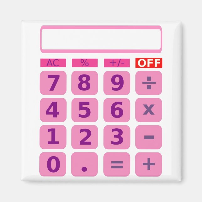 Rechenfeld Magnet (Vorne)