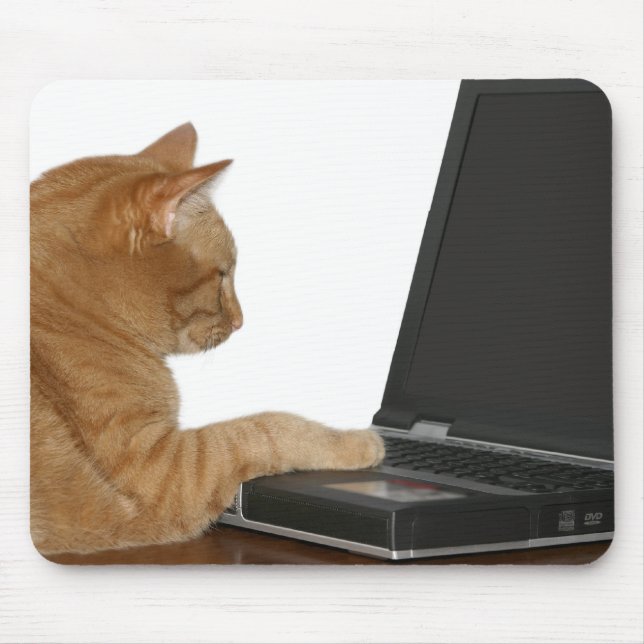 Rechenkatze Mousepad (Vorne)