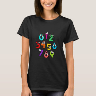 Rechenlern-Rechner-Kostüm-Matc-Tag-Mathe-O T-Shirt