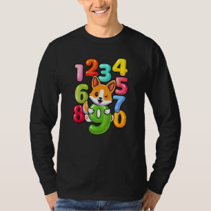 Rechenlern-Rechner-Kostüm-Matc-Tag-Mathe-O T-Shirt